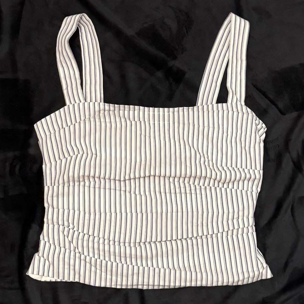 LIONESS Cobain Corset in Ivory Multi Stripe Size Medium - Picture 5 of 13